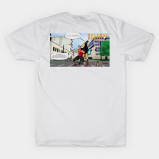 Latrell Dre Back to Back scene T-Shirt